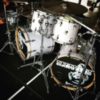 Custom Drumheads for Scorpions by Rocknroll Branding