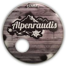 DrumHead 22" für Alpenraudis